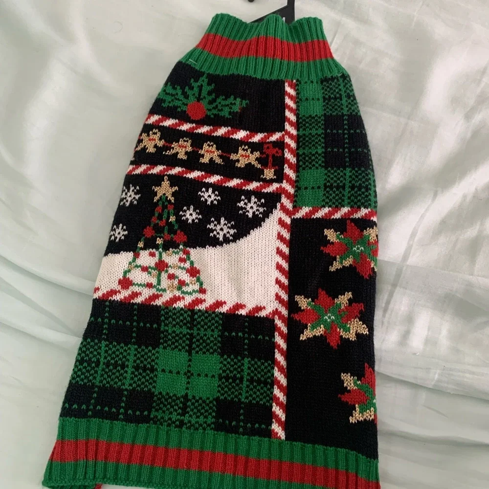2 for $25 Festive Holiday Dog Sweater
